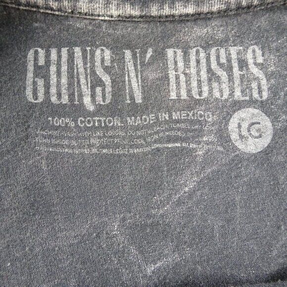 Guns N' Roses Appetite For Destruction 1988 Tour Crop Top Size L - Picture 7 of 9